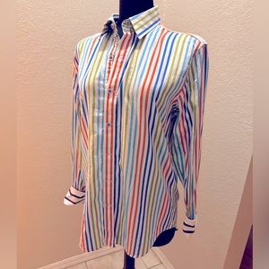 ECU Robert Graham X women’s tailored shirt size M